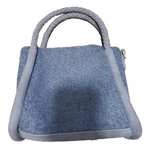 New Danielle Nicole Women’s Small Bag Grey Gold Mini Purse Crossbody Tassel